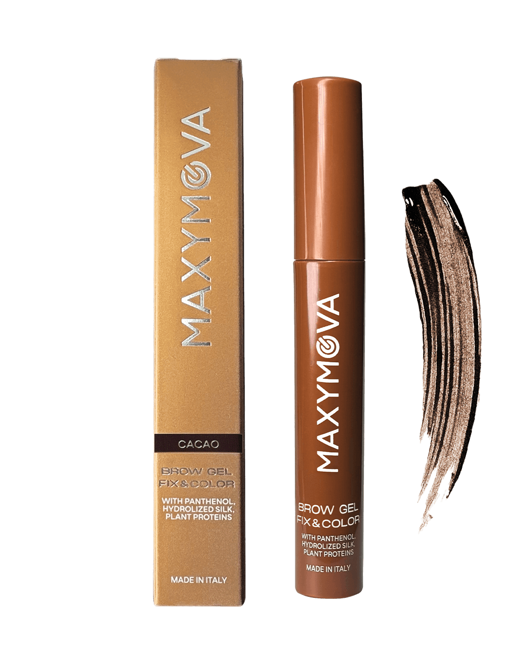Brow Gel Fix&Go & Fix&Color — Cacao (marrón oscuro frío)
